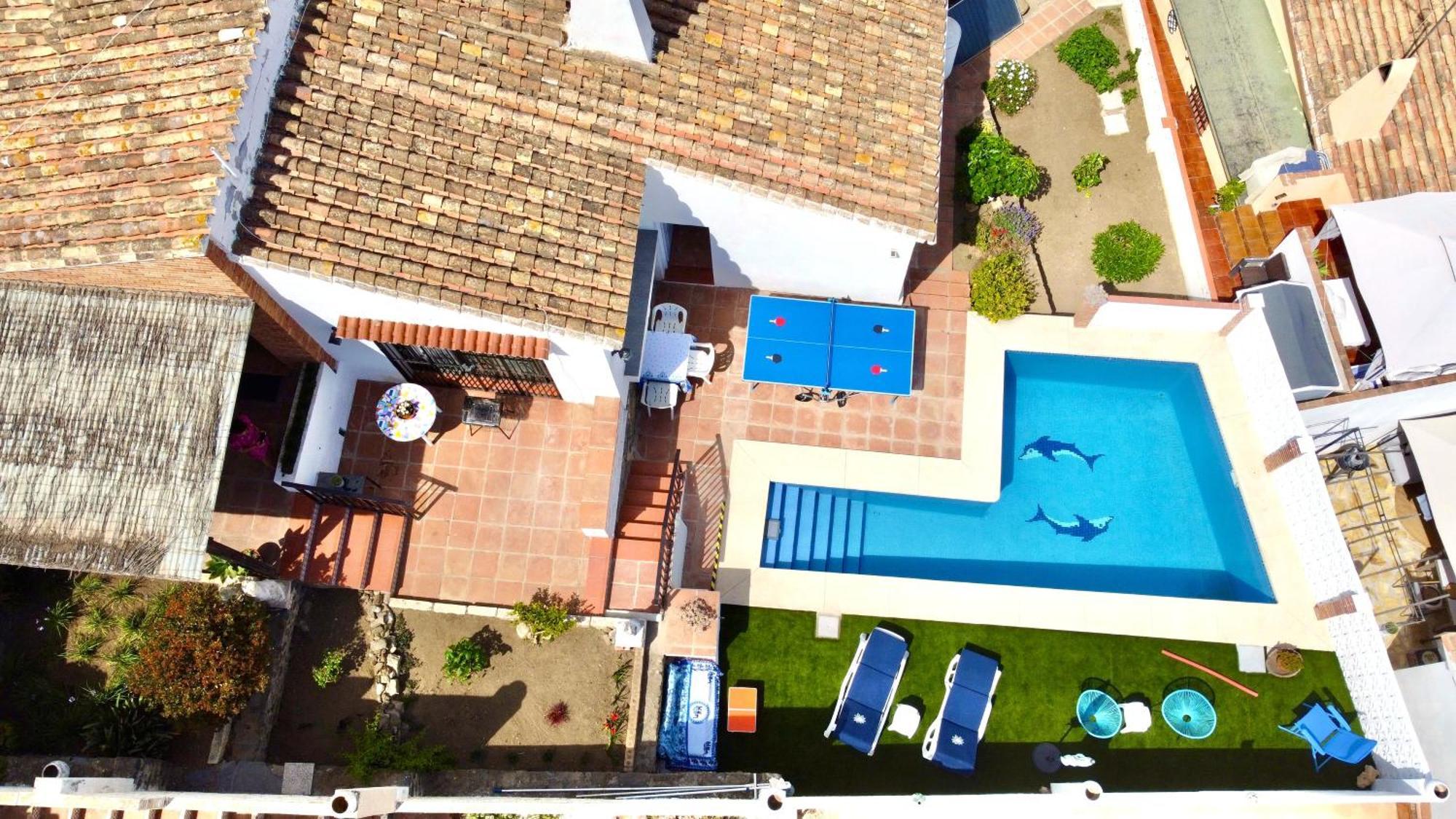Evans Realty Al Villa & Piscina & Garaje & Playa Fuengirola Ngoại thất bức ảnh